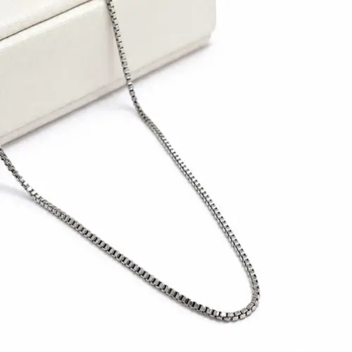 CHOKER VENEZIANA EM AÇO INOXIDAVEL