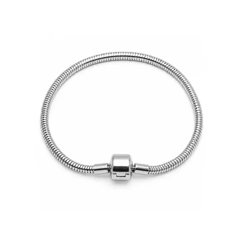 PULSEIRA PANDORA FECHO TRADICIONAL EM AÇO INOXIDAVEL