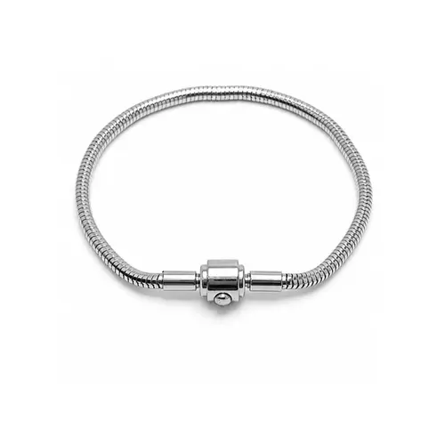 PULSEIRA PANDORA FECHO CLICK EM AÇO INOXIDAVEL