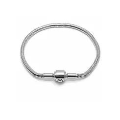 PULSEIRA PANDORA FECHO CLICK EM AÇO INOXIDAVEL