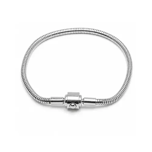 PULSEIRA PANDORA FECHO CLICK EM AÇO INOXIDAVEL