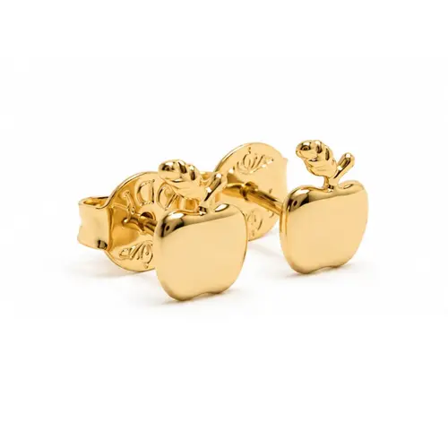 BRINCO MAÇÃ BANHADO A OURO 18K