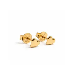 BRINCO CORAÇÃO BANHADO A OURO 18K