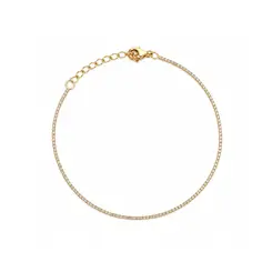 PULSEIRA RIVIERA BANHADA A OURO 18K