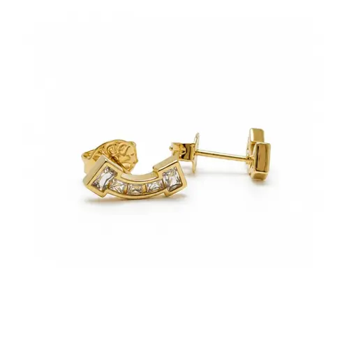 BRINCO CRAVEJADO BANHADO A OURO 18K