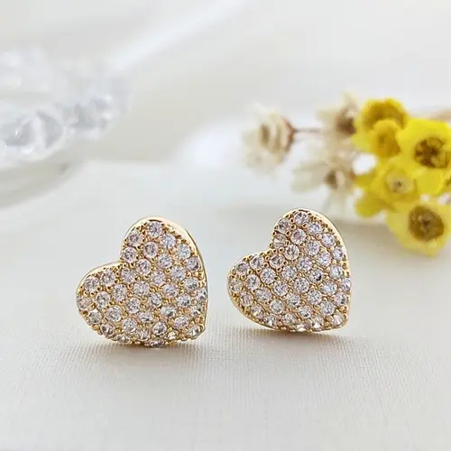 BRINCO BRILHO DE AMOR BANHADO A OURO 18K