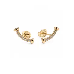 BRINCO CRAVEJADO BANHADO A OURO 18K