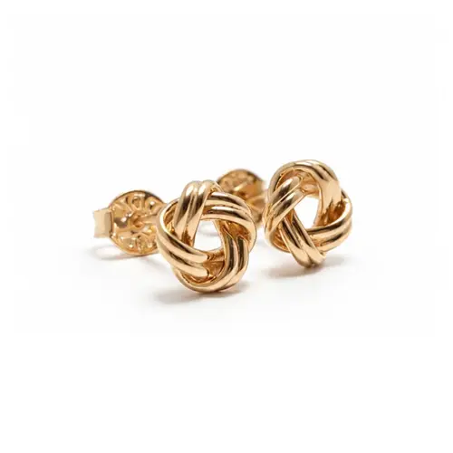 BRINCO TRANÇADO BANHADO A OURO 18K