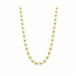 COLAR BOLINHAS PREMIUM BANHADO A OURO 18K