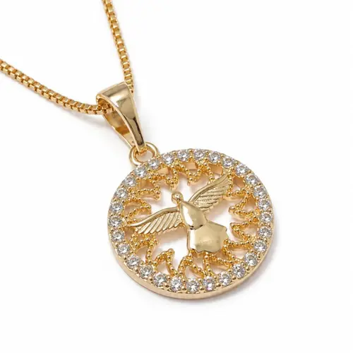 COLAR DIVINO BANHADO A OURO 18K
