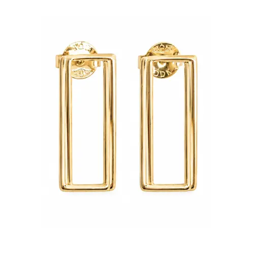 BRINCO TRIANGULAR  P BANHADO A OURO 18K