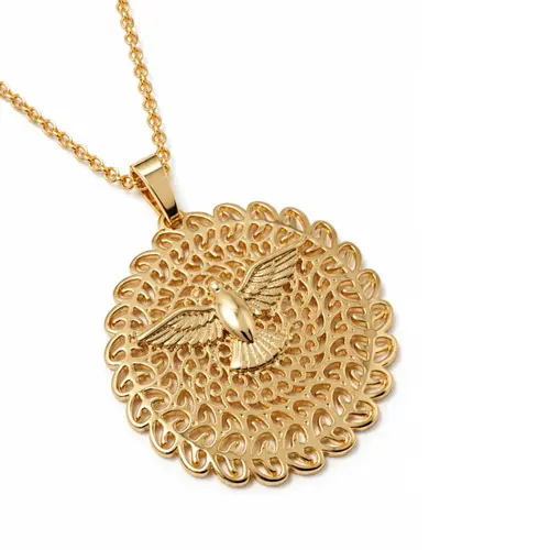 COLAR DIVINO BANHADO A OURO 18K