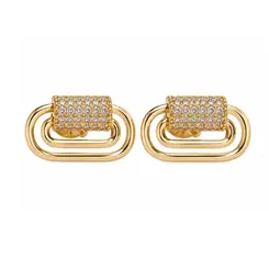 BRINCO CRAVEJADO BANHADO A OURO 18K