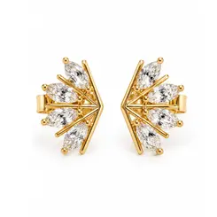 BRINCO CRAVEJADO BANHADO A OURO 18K