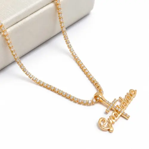 CHOKER RIVIERA GRATIDÃO BANHADA A OURO 18K