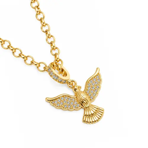 CHOKER COM PATUÁ DIVINO BANHADO A OURO 18K