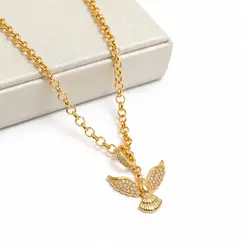 CHOKER COM PATUÁ DIVINO BANHADO A OURO 18K