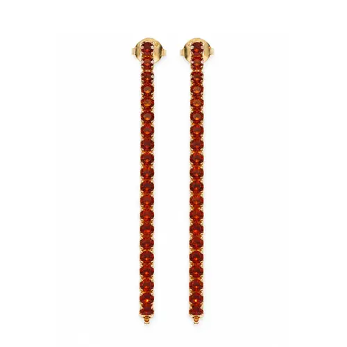BRINCO LONGO RIVIERA BANHADO A OURO 18K