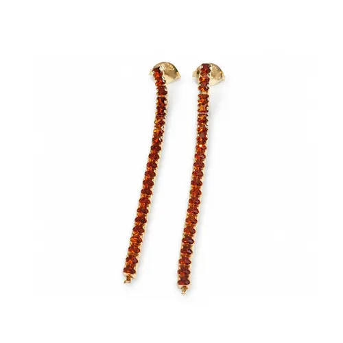 BRINCO LONGO RIVIERA BANHADO A OURO 18K