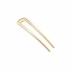 PRESILHA HAIR PIN ELEGANCE BANHADA OURO 18K