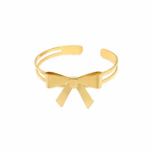 BRACELETE LAÇO ENCANTO BANHADO A OURO 18K