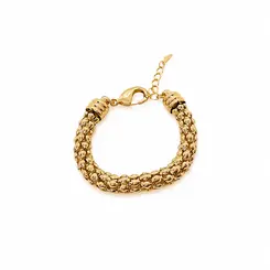 PULSEIRA IMPACTO BANHADA A OURO 18K