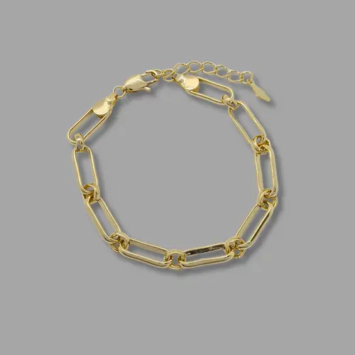 PULSEIRA ELOS ELEGANCE BANHADA A OURO 18K