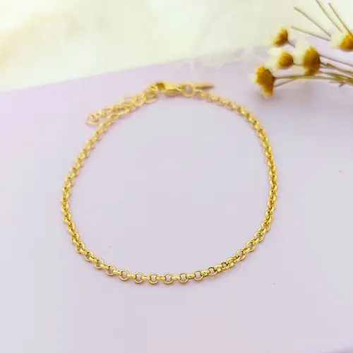 PULSEIRA BELEZZA BANHADA A OURO 18K