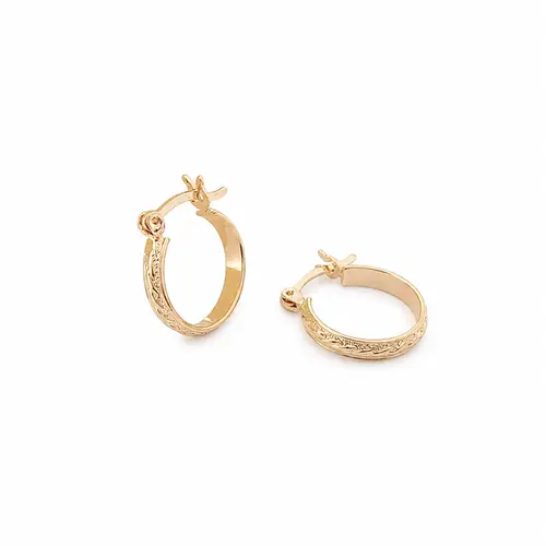 ARGOLA OPALINE BANHADA A OURO 18K