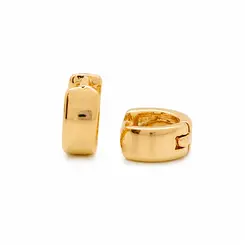 ARGOLA VERSATILE P BANHADA A OURO 18K