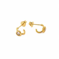 BRINCO LUXO ARABESCO BANHADO A OURO 18K