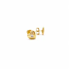 BRINCO AMOR ESSENCIAL BANHADA A OURO 18K