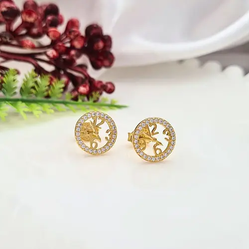 BRINCO RELOGIO DE LUZ BANHADO A OURO 18K