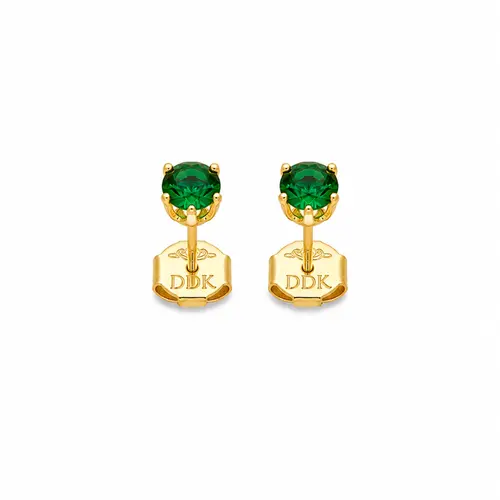BRINCO EMERALD SHINE BANHADO A OURO 18K