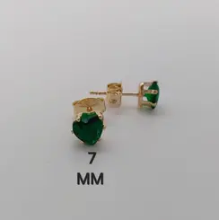 BRINCO HEART SHINE BANHADO A OURO 18K