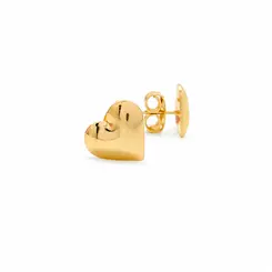 BRINCO CORAÇÃO MINI G BANHADO A OURO 18K