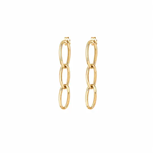BRINCO ELOS ELEGGANCE BANHADO A OURO 18K