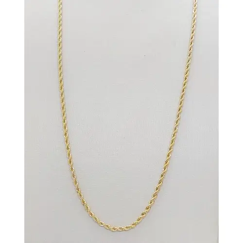COLAR CORDINHA BANHADO A OURO 18K