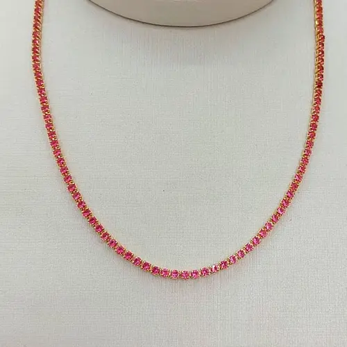 COLAR DOCE ENCANTO BANHADO A OURO 18K