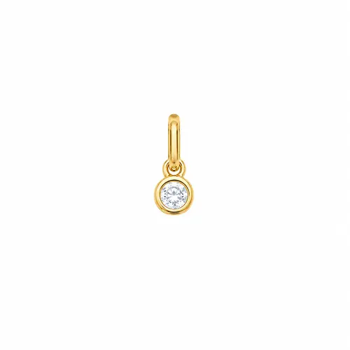 PINGENTE CRYSTAL DROPS BANHADO A OURO 18K