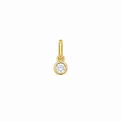 PINGENTE CRYSTAL DROPS BANHADO A OURO 18K