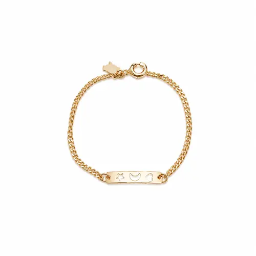 PULSEIRA CELESTIAL GOLD BANHADA A OURO 18K