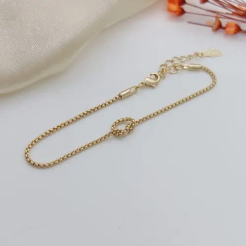 PULSEIRA ELO AURORA BANHADA A OURO 18K