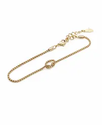 PULSEIRA ELO AURORA BANHADA A OURO 18K