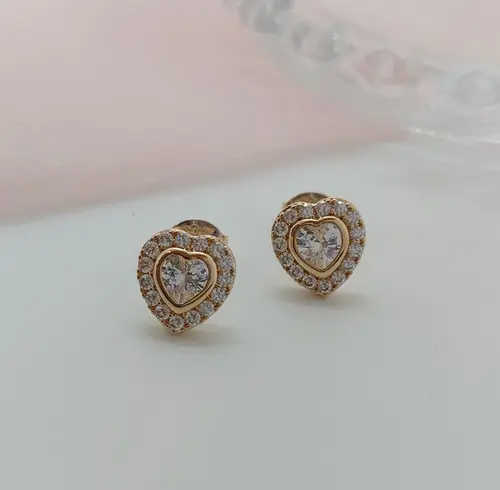 BRINCO CORAÇÃO NOBRE BANHADO A OURO 18K