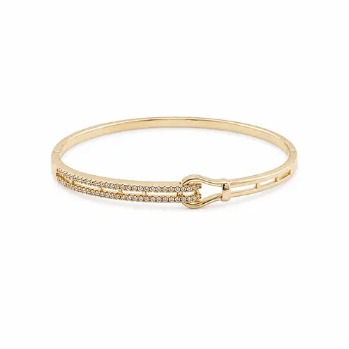 BRACELETE NÓ ELEGANCE BANHADO A OURO 18K