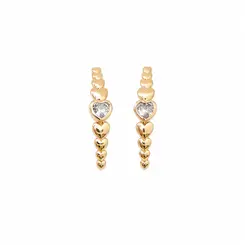 BRINCO ENCANTO DOURADO BANHADO A OURO 18K