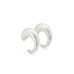 ARGOLA PEROLA ANJO BANHADA A OURO 18K