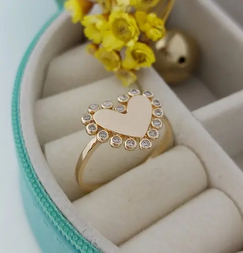 ANEL AMOR ESSENCIAL BANHADOA OURO 18K