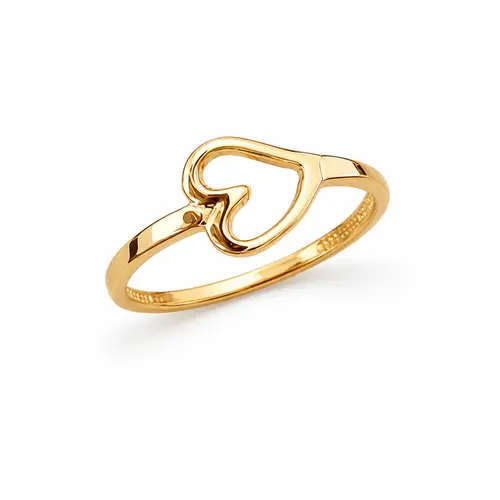 ANEL FALANGE TRAÇOS DE AMOR BANHADO A OURO 18K